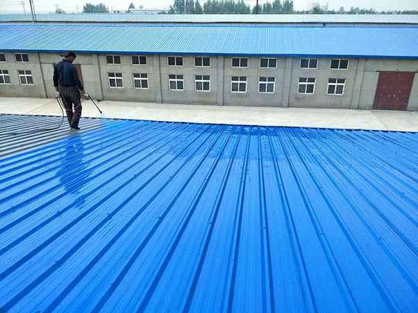 集贤 彩钢瓦喷漆翻新工业厂房、仓库